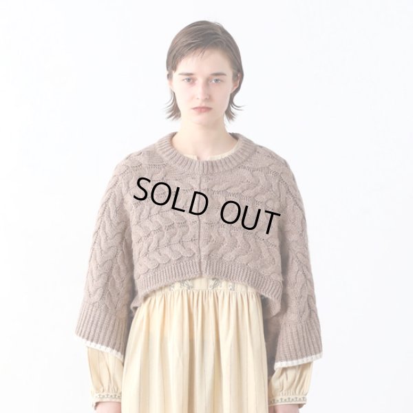 画像5: KELEN / ケレン 2wayデザインニットジレ OSRAM (5)