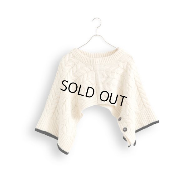 画像15: KELEN / ケレン 2wayデザインニットジレ OSRAM (15)