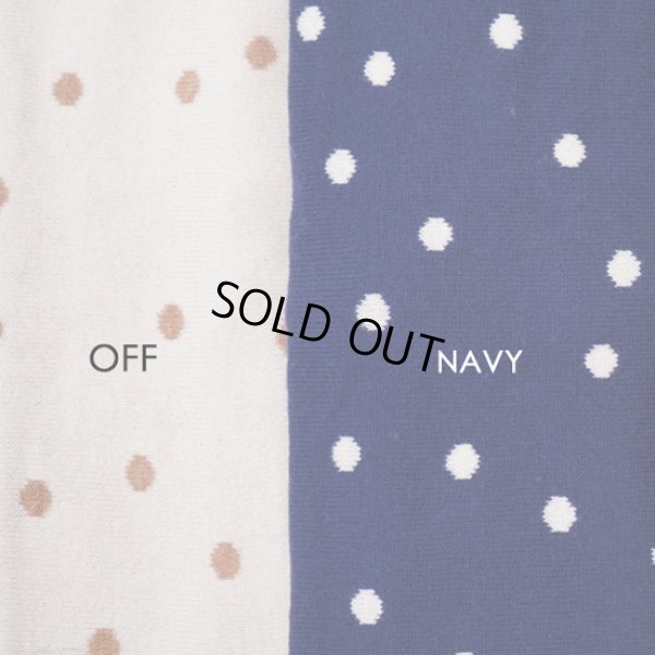 画像12: NATURAL LAUNDRY / ナテュラルランドリー ウォッシャブルニット フロートドット ジャガードカーディガン (12)