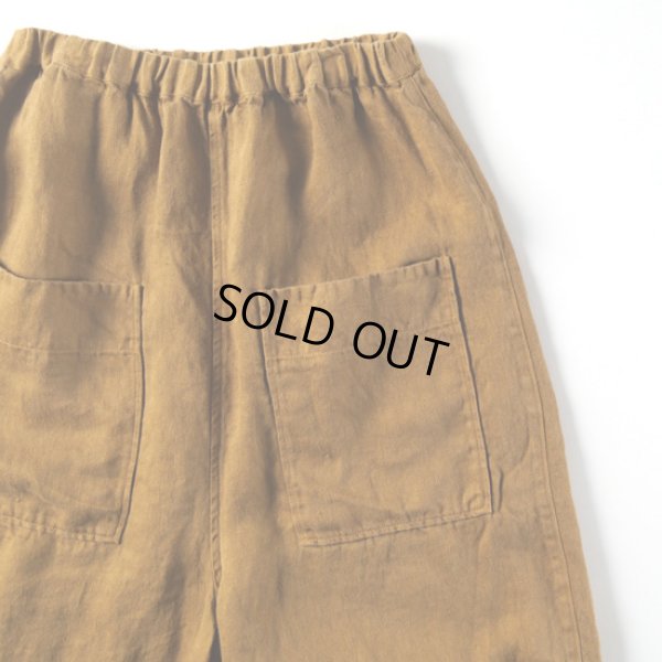 画像4: tumugu / ツムグ ソリトリネン 8分丈パンツ (4)