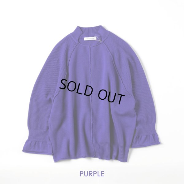 画像2: ESTROISLOSE / エストゥロワルーズ コットンカシミヤ プルオーバー (2)