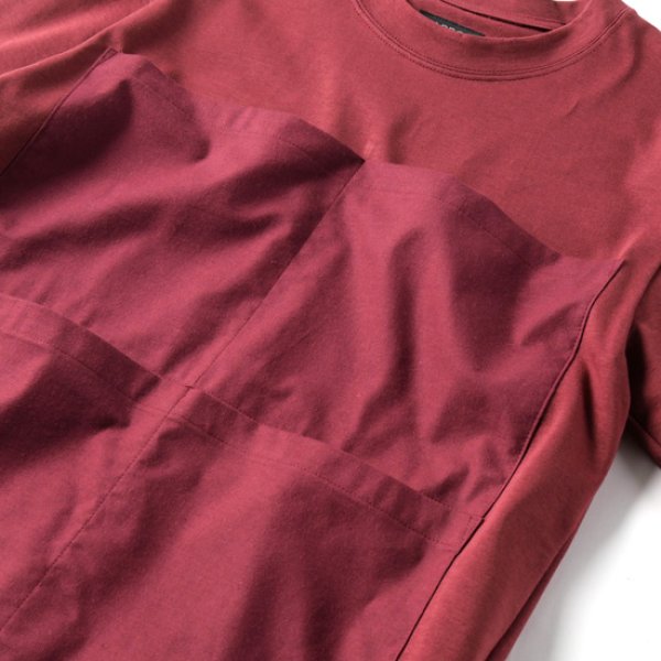 画像4: NAPRON / ナプロン ビッグポケットロングTシャツ (4)