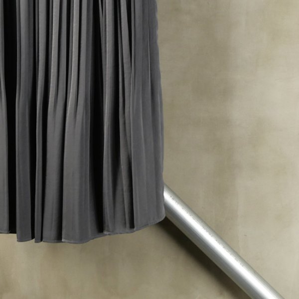 画像9: sosotto / ソソット アンティークサテン 消しプリーツスカート (9)