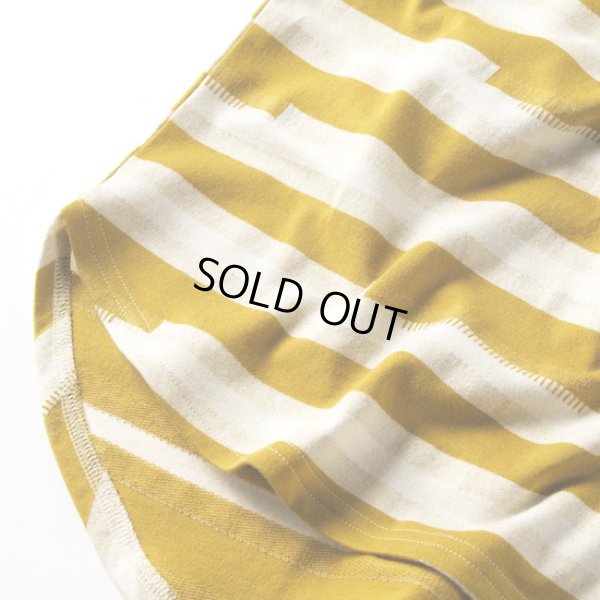 画像8: tumugu / ツムグ でこぼこインレーボーダー フードプルオーバー (8)