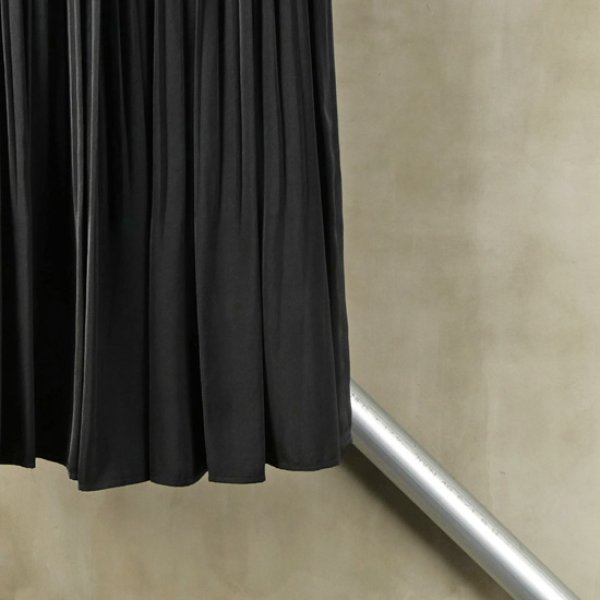 画像11: sosotto / ソソット アンティークサテン 消しプリーツスカート (11)