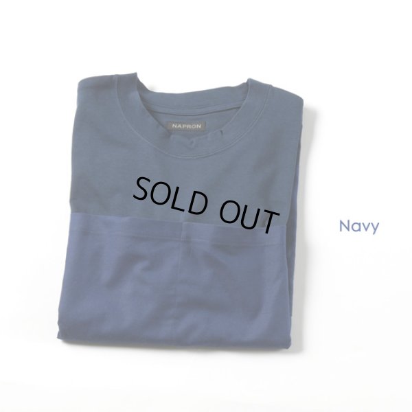 画像10: NAPRON / ナプロン ビッグポケットロングTシャツ (10)