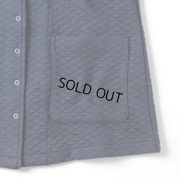画像8: sosotto / ソソット コットンキルトLIBERTY使い ノーカラーハーフコート (8)