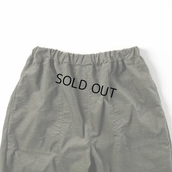 画像2: prit / プリット ストレッチ別珍 サルエルパンツ (2)