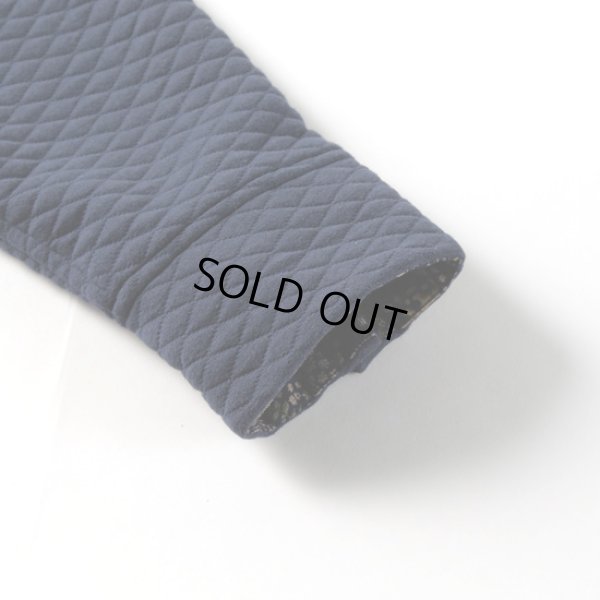 画像6: sosotto / ソソット コットンキルトLIBERTY使い ノーカラーハーフコート (6)