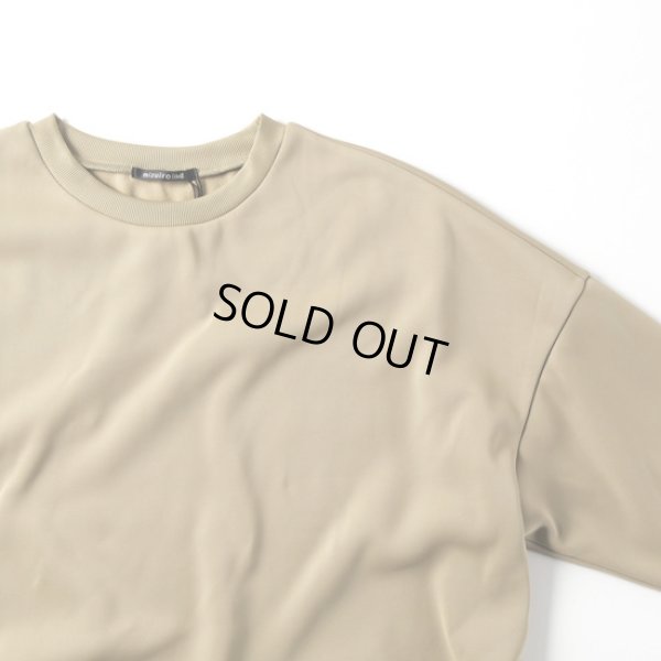 画像2: mizuiroind / ミズイロインド フリースライン ワイドプルオーバー (2)