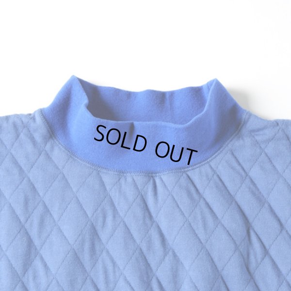 画像3: NATURAL LAUNDRY / ナテュラルランドリー ダイヤキルト リブモックプルオーバー (3)