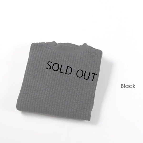 画像15: grin / グリン ストライプキルト モックラウンドプルオーバー (15)