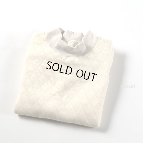 画像16: NATURAL LAUNDRY / ナテュラルランドリー ダイヤキルト リブモックプルオーバー (16)