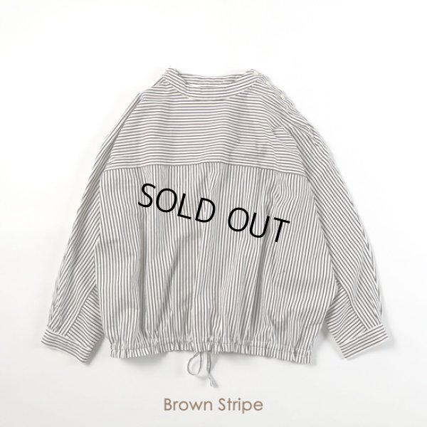 画像15: grin / グリン ブロード ドルマン長袖シャツ (15)