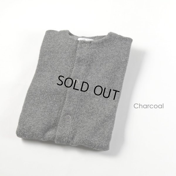 画像15: grin / グリン シープパイルボア スナップカーディガン (15)