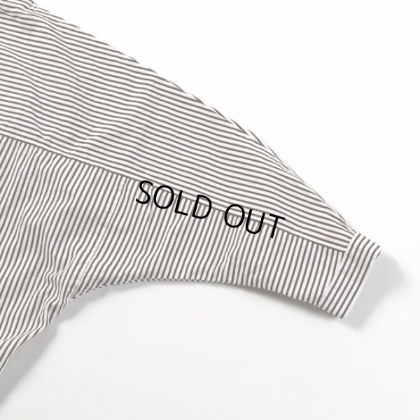 画像17: grin / グリン ブロード ドルマン長袖シャツ (17)