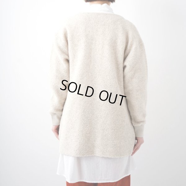 画像12: grin / グリン シープパイルボア スナップカーディガン (12)