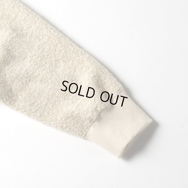 画像6: grin / グリン シープパイルボア スナップカーディガン (6)