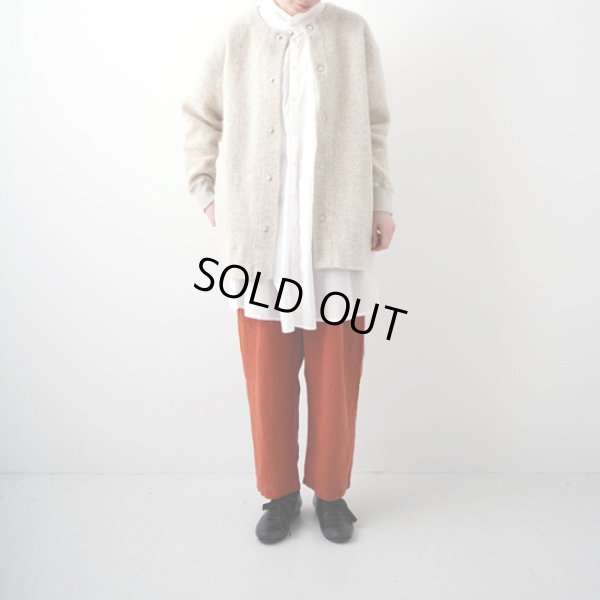 画像13: grin / グリン シープパイルボア スナップカーディガン (13)