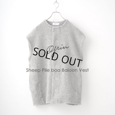 grin / グリン シープパイルボア バルーンベスト,ブランド,