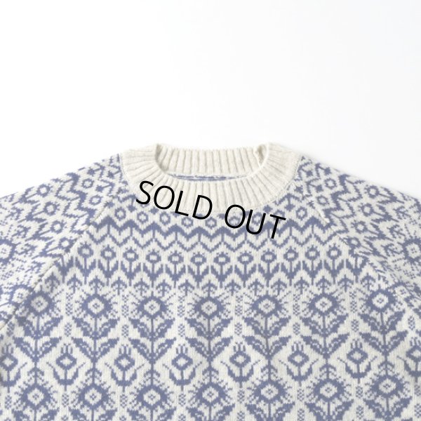 画像10: grin / グリン kukka ジャガード クループルオーバー (10)