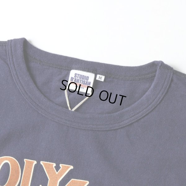 画像3: STUDIOD'ARTISAN / ステュディオダルチザン プリントロングTシャツ (3)