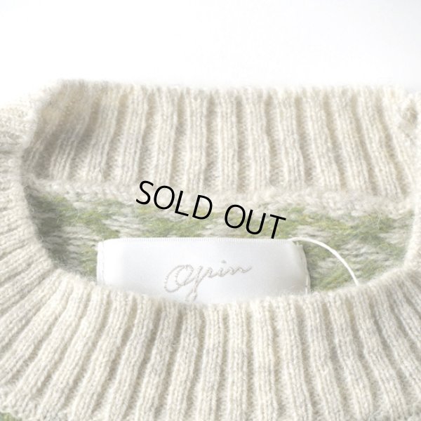 画像5: grin / グリン kukka ジャガード クループルオーバー (5)