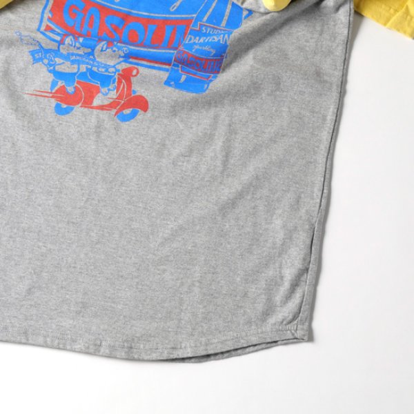 画像8: STUDIOD'ARTISAN / ステュディオダルチザン プリントラグラン7分袖Tシャツ (8)