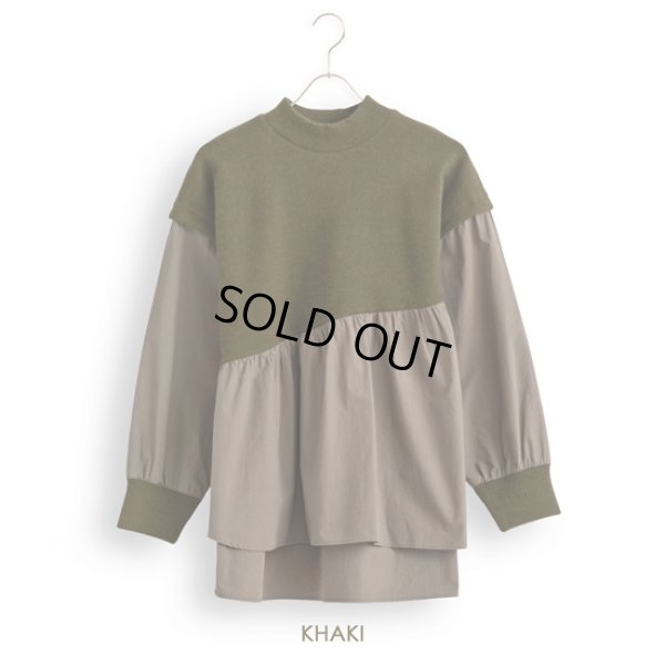 画像11: KELEN / ケレン ニットコンビトップス HAWL (11)