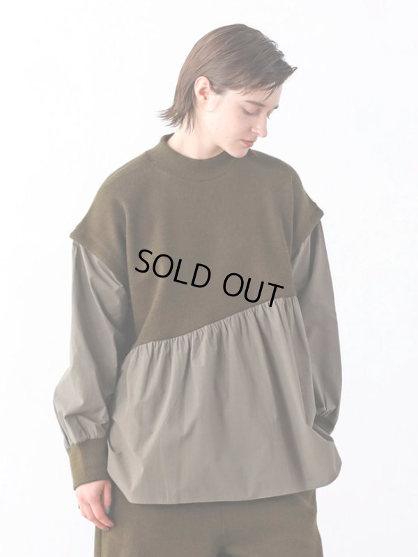 画像3: KELEN / ケレン ニットコンビトップス HAWL (3)