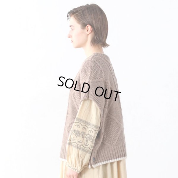 画像11: KELEN / ケレン 2wayデザインニットジレ OSRAM (11)