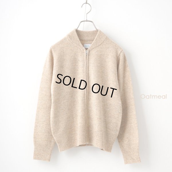 画像11: NATURAL LAUNDRY / ナテュラルランドリー メランジラム ZIPブルゾン (11)