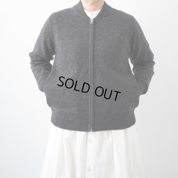 画像10: NATURAL LAUNDRY / ナテュラルランドリー メランジラム ZIPブルゾン (10)