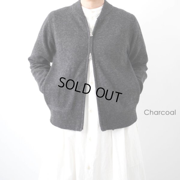 画像9: NATURAL LAUNDRY / ナテュラルランドリー メランジラム ZIPブルゾン (9)