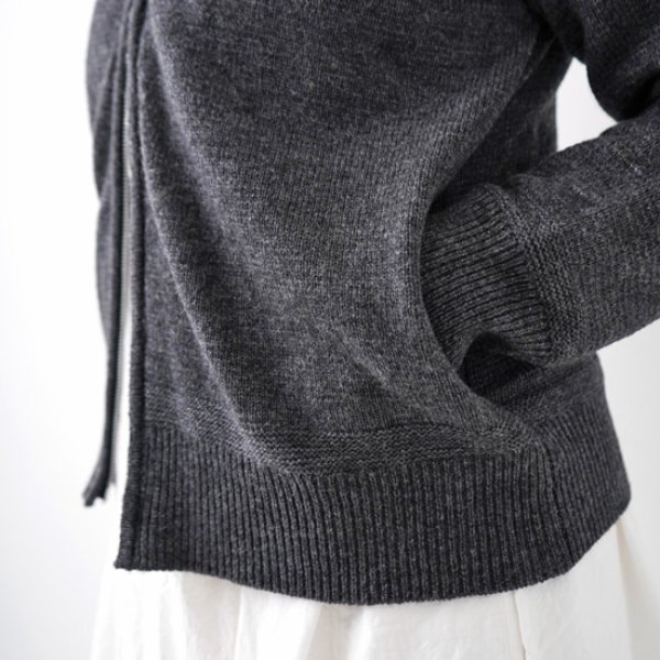 画像8: NATURAL LAUNDRY / ナテュラルランドリー メランジラム ZIPブルゾン (8)