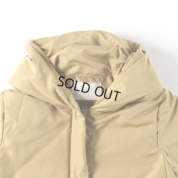 画像2: MidiUmi / ミディウミ フードダウンブルゾン (2)