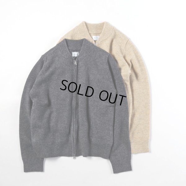 画像21: NATURAL LAUNDRY / ナテュラルランドリー メランジラム ZIPブルゾン (21)