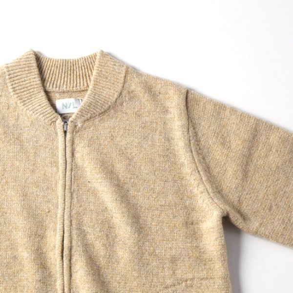 画像16: NATURAL LAUNDRY / ナテュラルランドリー メランジラム ZIPブルゾン (16)