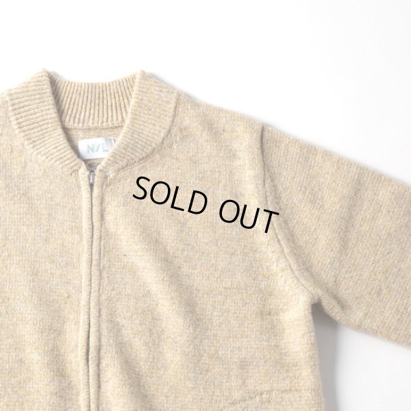 画像16: NATURAL LAUNDRY / ナテュラルランドリー メランジラム ZIPブルゾン (16)