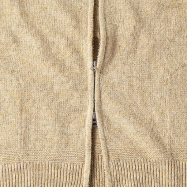 画像15: NATURAL LAUNDRY / ナテュラルランドリー メランジラム ZIPブルゾン (15)