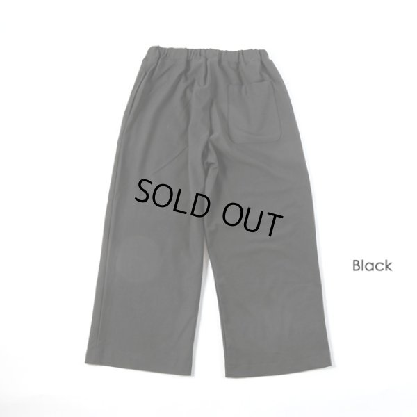 画像9: prit / プリット ストレッチウールライクサキソニー ワイドパンツ (9)