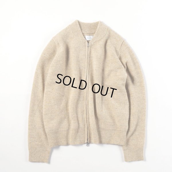 画像19: NATURAL LAUNDRY / ナテュラルランドリー メランジラム ZIPブルゾン (19)