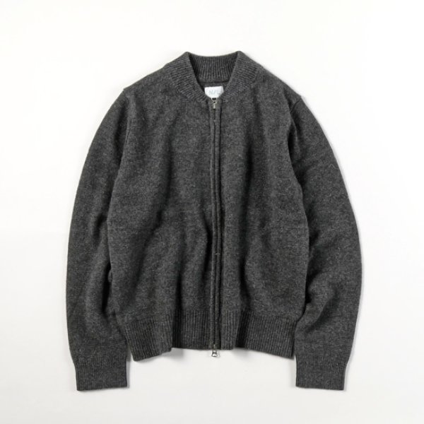 画像20: NATURAL LAUNDRY / ナテュラルランドリー メランジラム ZIPブルゾン (20)
