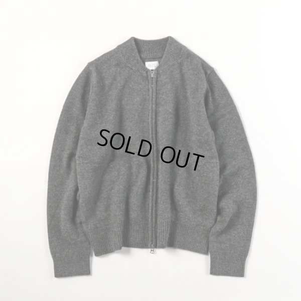 画像20: NATURAL LAUNDRY / ナテュラルランドリー メランジラム ZIPブルゾン (20)