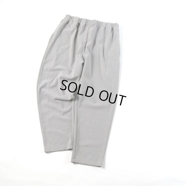 画像2: prit / プリット ストレッチウールライクサキソニー テーパードイージーパンツ (2)