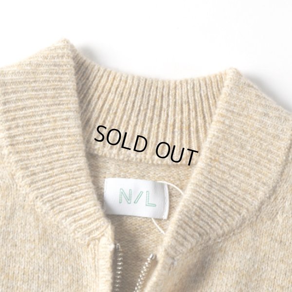 画像14: NATURAL LAUNDRY / ナテュラルランドリー メランジラム ZIPブルゾン (14)