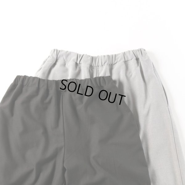 画像13: prit / プリット ストレッチウールライクサキソニー ワイドパンツ (13)