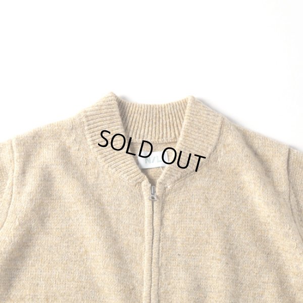 画像13: NATURAL LAUNDRY / ナテュラルランドリー メランジラム ZIPブルゾン (13)