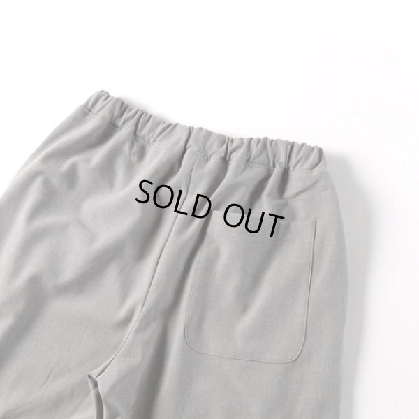 画像9: prit / プリット ストレッチウールライクサキソニー テーパードイージーパンツ (9)