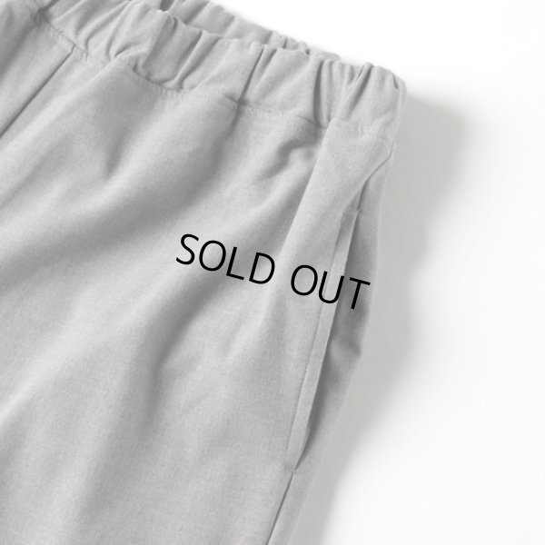 画像5: prit / プリット ストレッチウールライクサキソニー テーパードイージーパンツ (5)